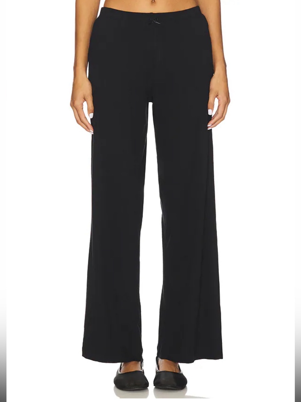 Rat Boi Pointelle Drawstring Pants Black Size XL